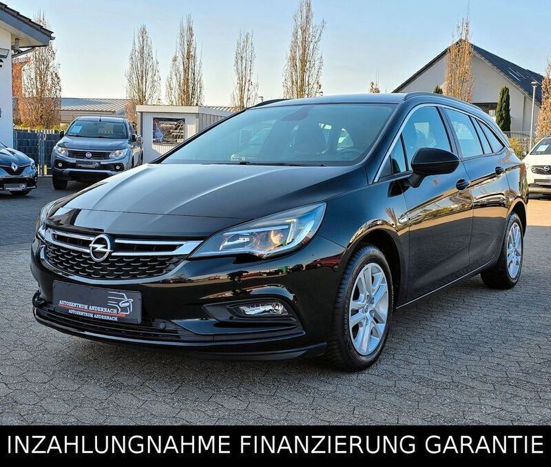 Schwarz Gebraucht 2016 Opel Astra Edition Kombi | 10.999 € (Fairer Preis) - Bild 1/4