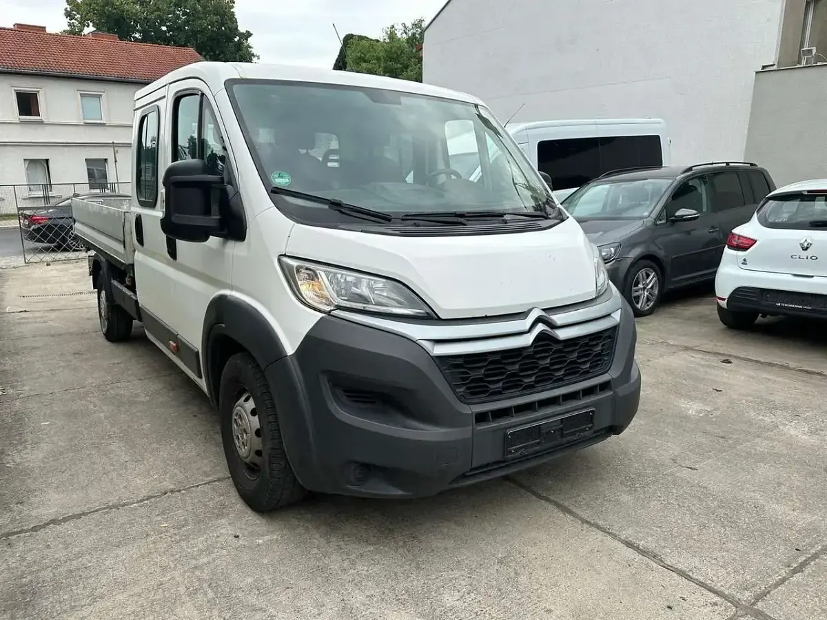 Gebraucht Citroën Jumper 163 PS (119 kW) 2018 Lack weiss banquise/deckende Van / Kleinbus