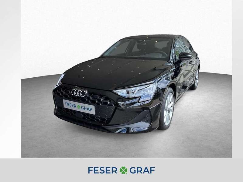 Brillantschwarz Neu 2025 Audi A3 Limousine | 45.580 € (Teuer) - Bild 1/4