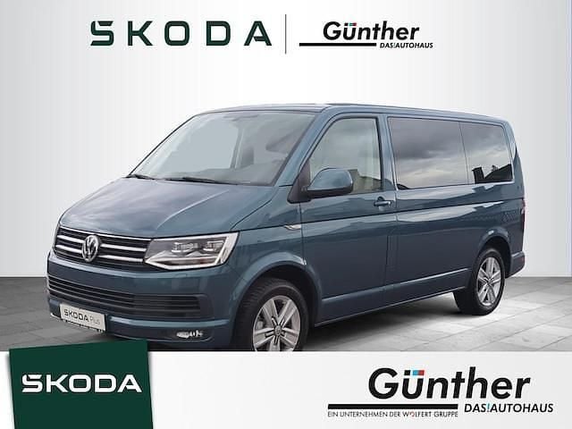 Bamubsgarden green metallic Gebraucht 2019 VW T6 Comfortline Van | 37.500 € (Guter Preis) - Bild 1/4