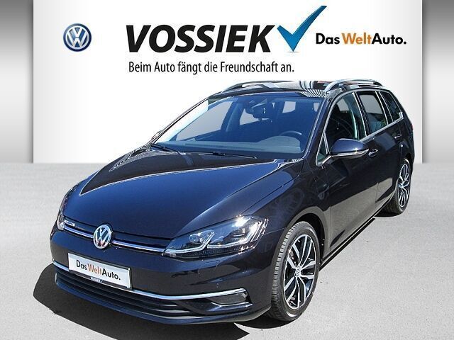 Gebraucht VW Golf VII Join 131 PS (96 kW) 2019 Schwarz metallic Kombi