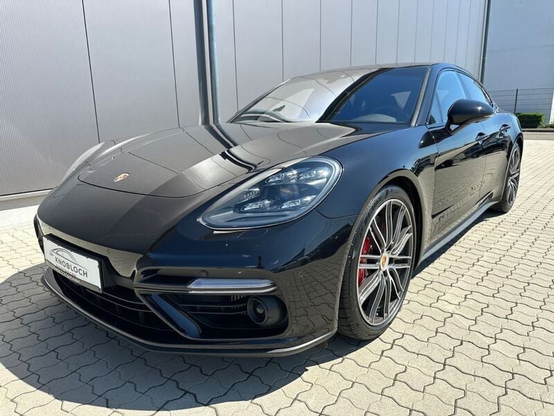 Tiefschwarz Gebraucht 2017 Porsche Panamera Turbo Limousine | 78.870 € (Teuer) - Bild 1/4