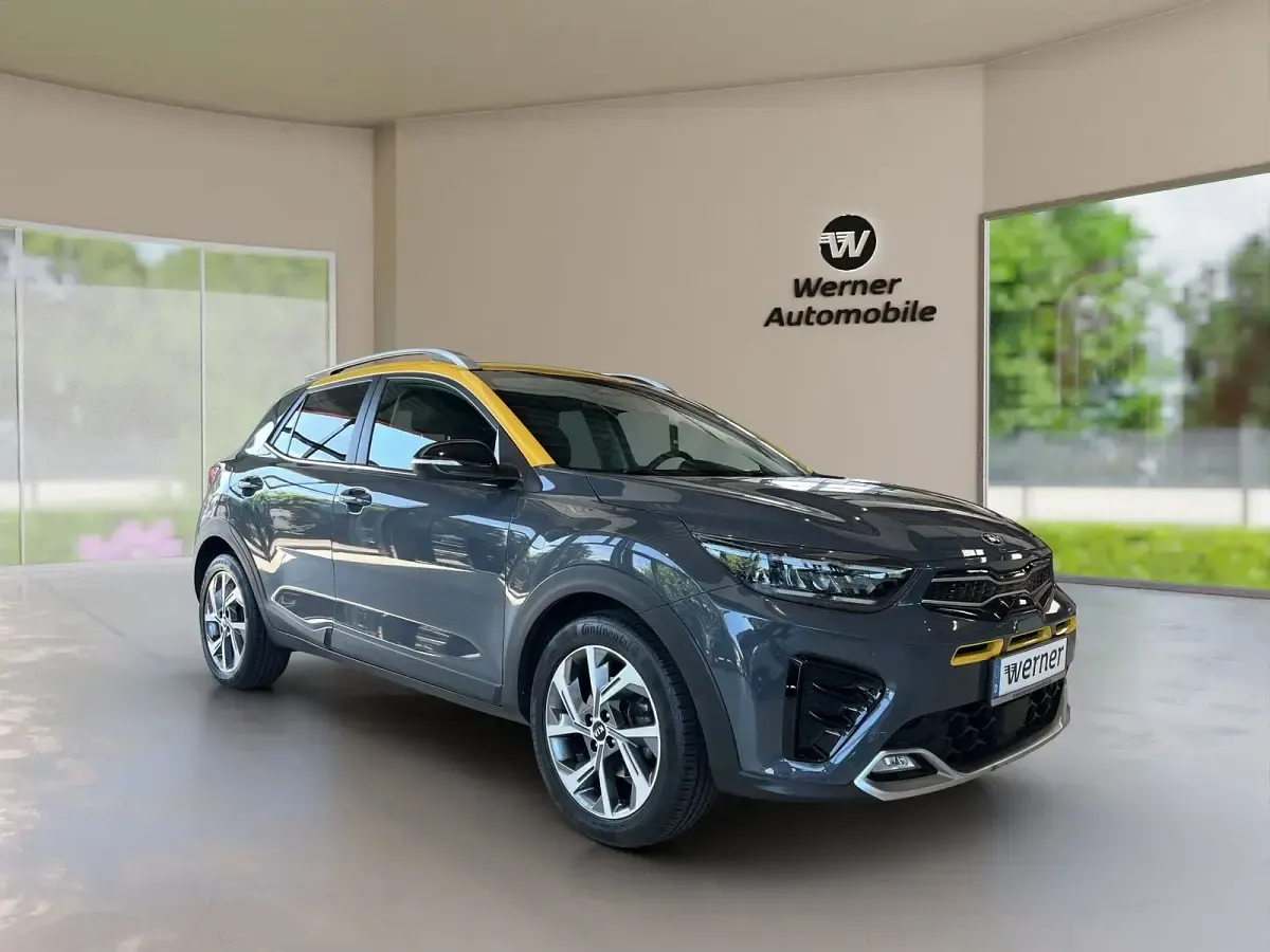 Gebraucht Kia Stonic GT-Line 120 PS (88 kW) 2021 Gelb SUV
