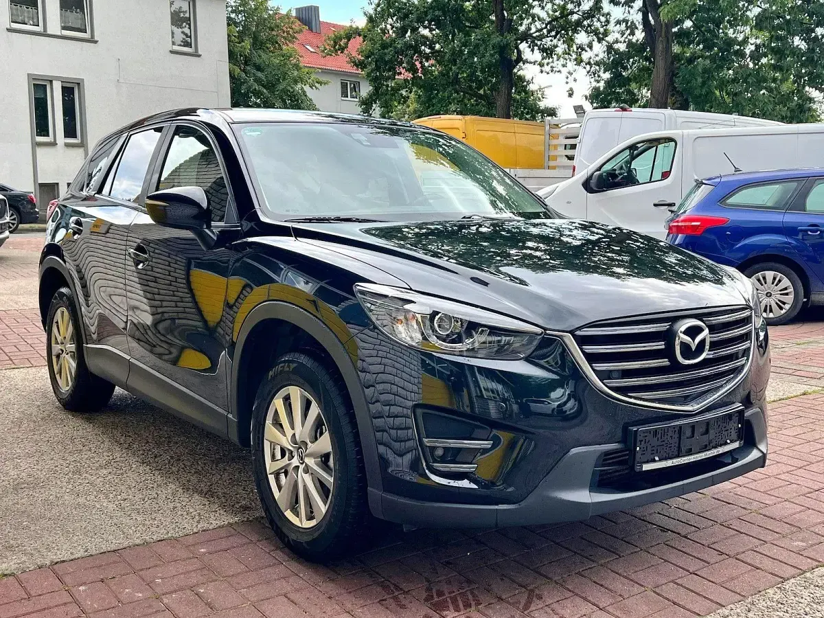 Gebraucht Mazda CX-5 Prime-Line 150 PS (110 kW) 2016 Schwarz SUV