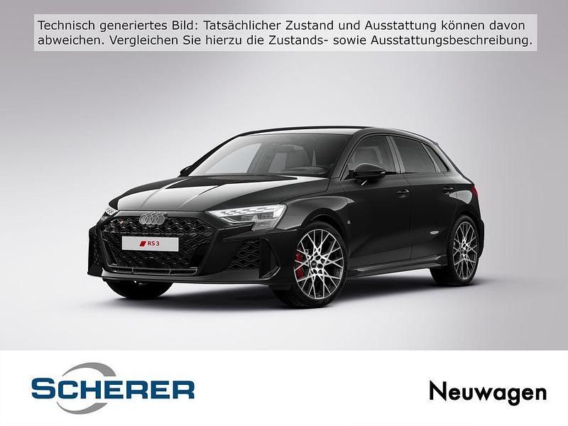 Schwarz Neu 2025 Audi RS3 Sportback Sport Kleinwagen | 63.490 € (Superpreis) - Bild 1/4
