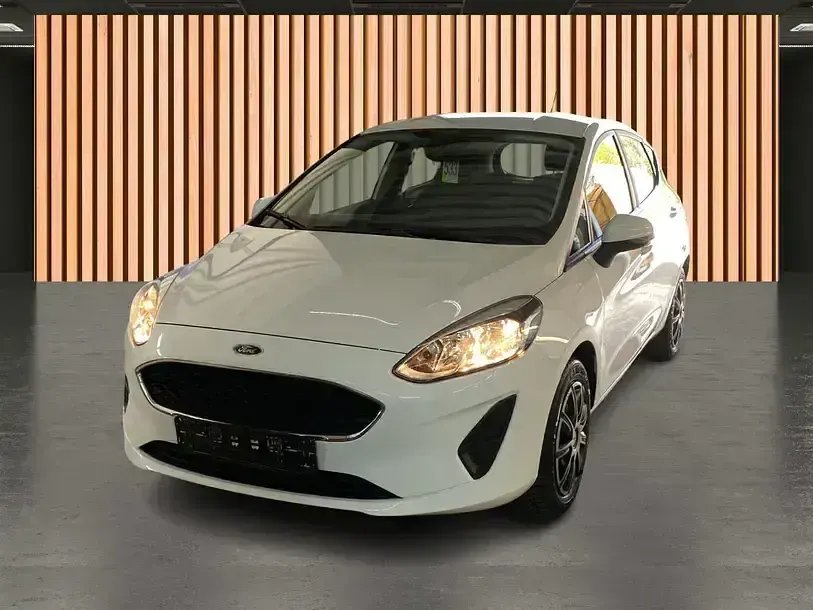 Gebraucht Ford Fiesta Cool & Sound Edition 71 PS (52 kW) 2018 Frostweiã Kleinwagen