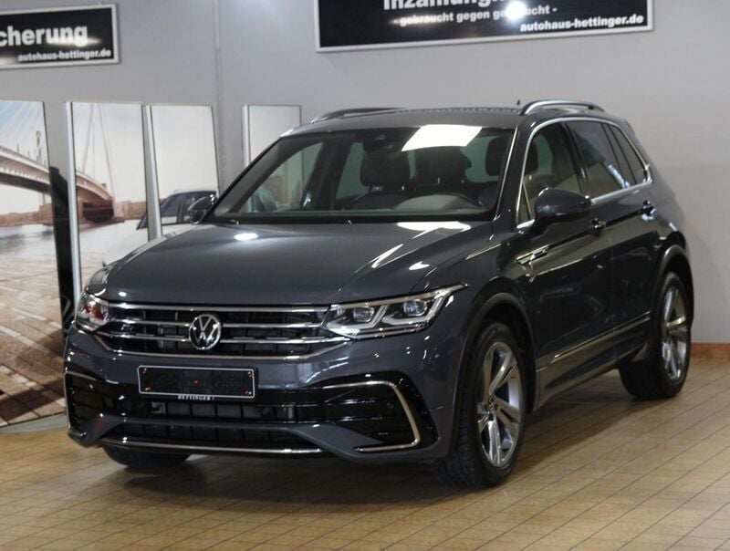 Gebraucht VW Tiguan R-line 150 PS (110 kW) 2021 Grau SUV
