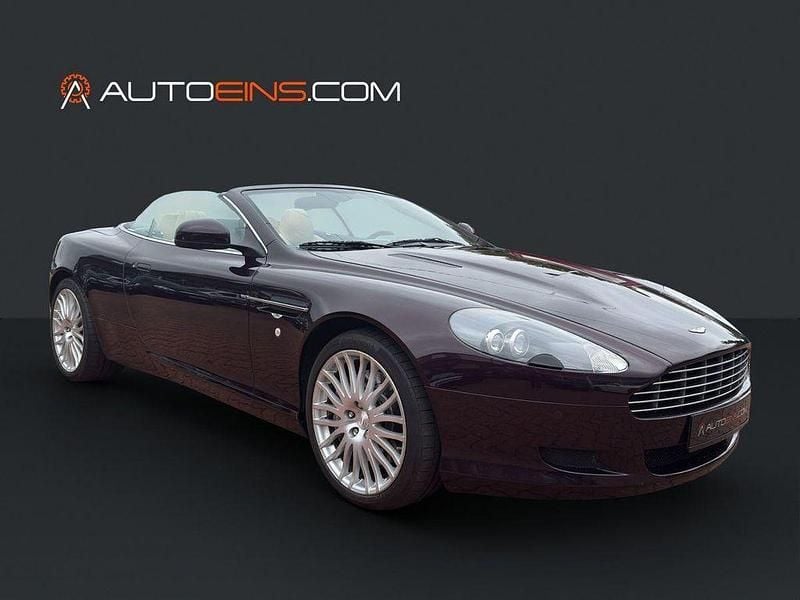 Rot Gebraucht 2010 Aston Martin DB9 Cabrio | 61.888 € (Guter Preis) - Bild 1/4