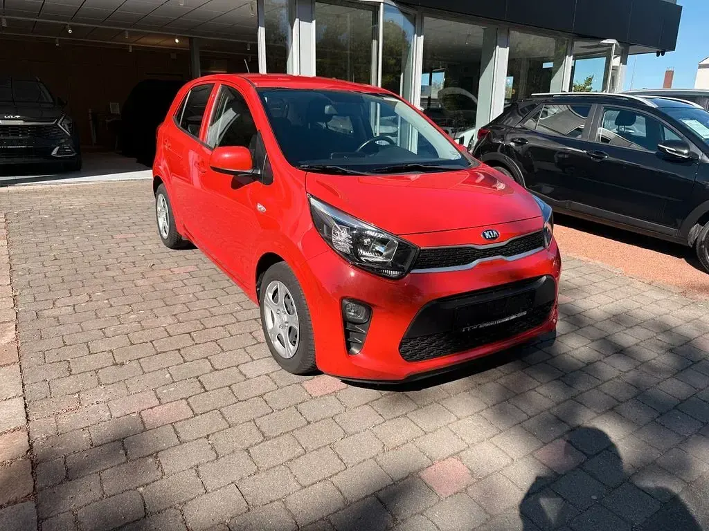 Gebraucht Kia Picanto Edition 7 100 PS (73 kW) 2019 Rot Kleinwagen
