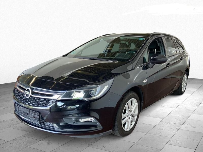 Schwarz Gebraucht 2018 Opel Astra Edition Kombi | 10.999 € (Fairer Preis) - Bild 1/4
