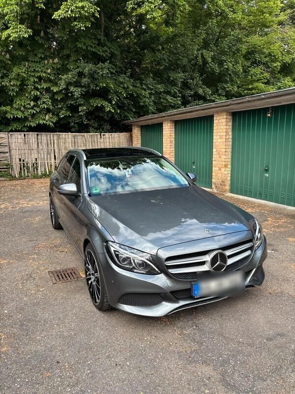 Grau Gebraucht 2016 Mercedes C250 Avantgarde Kombi | 18.999 € - Bild 1/4
