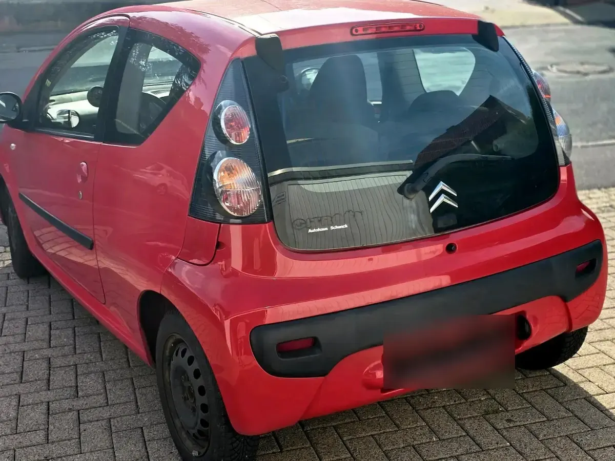 Gebraucht Citroën C1 68 PS (50 kW) 2007 Rot Kleinwagen