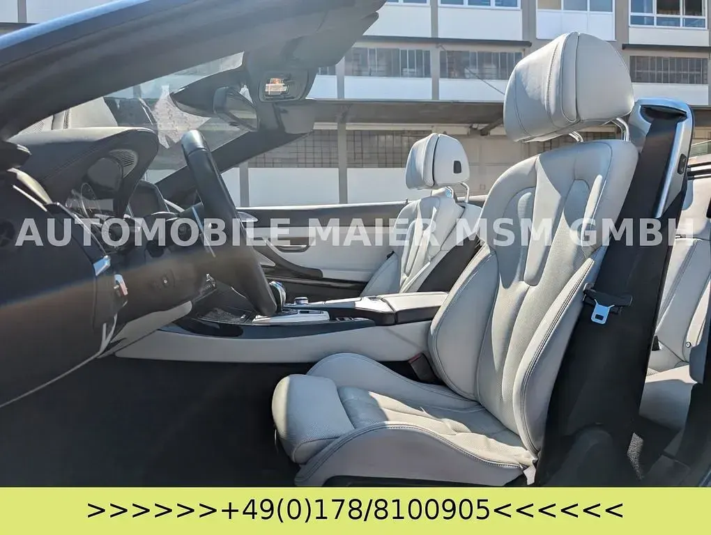 Gebraucht BMW M6 Cabriolet Sport Line 560 PS (411 kW) 2012 Blau Cabrio
