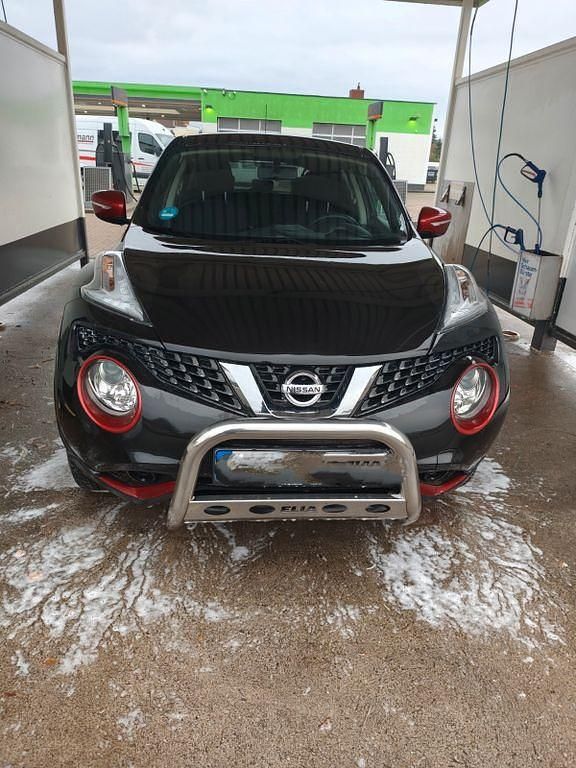 Schwarz Gebraucht 2015 Nissan Juke Acenta SUV | 7.500 € (Guter Preis) - Bild 1/4