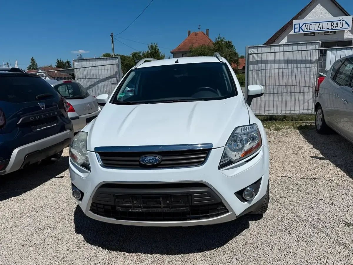 Gebraucht Ford Kuga 136 PS (100 kW) 2009 Weiß SUV