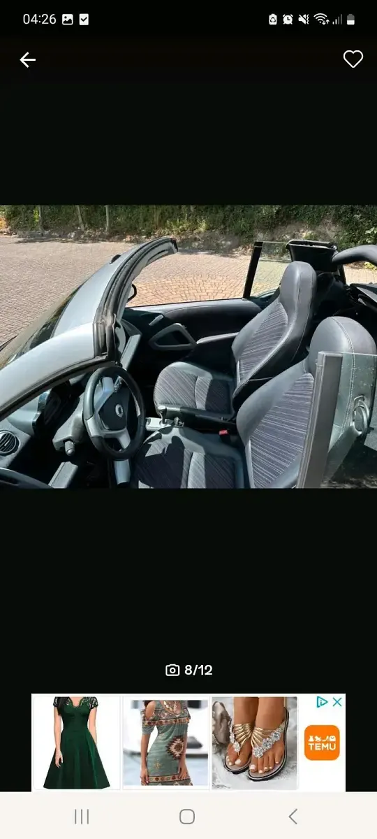 Gebraucht Smart ForTwo Cabrio 54 PS (39 kW) 2011 Grau Cabrio