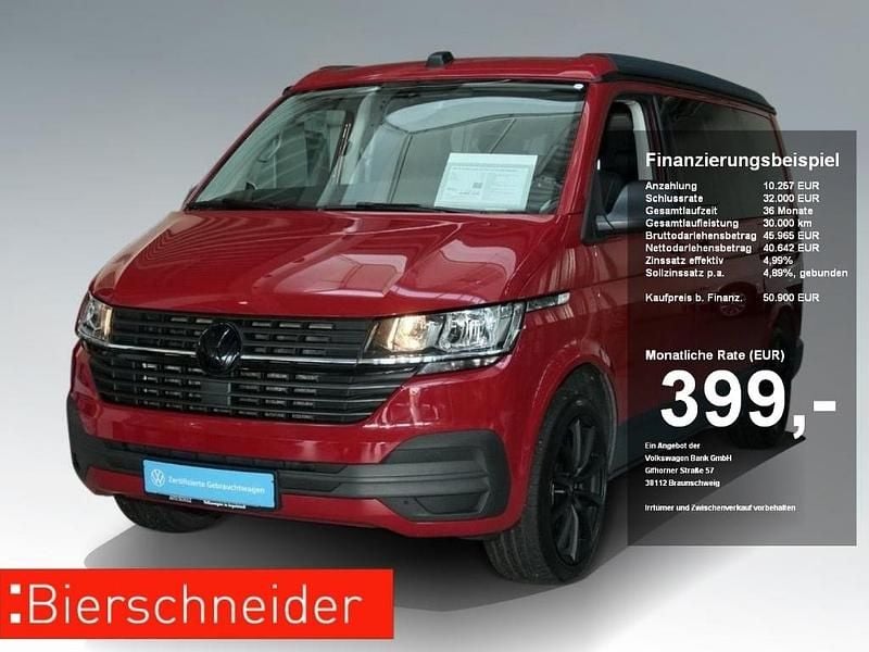 Gebraucht VW California Beach 150 PS (110 kW) 2023 Rot Van