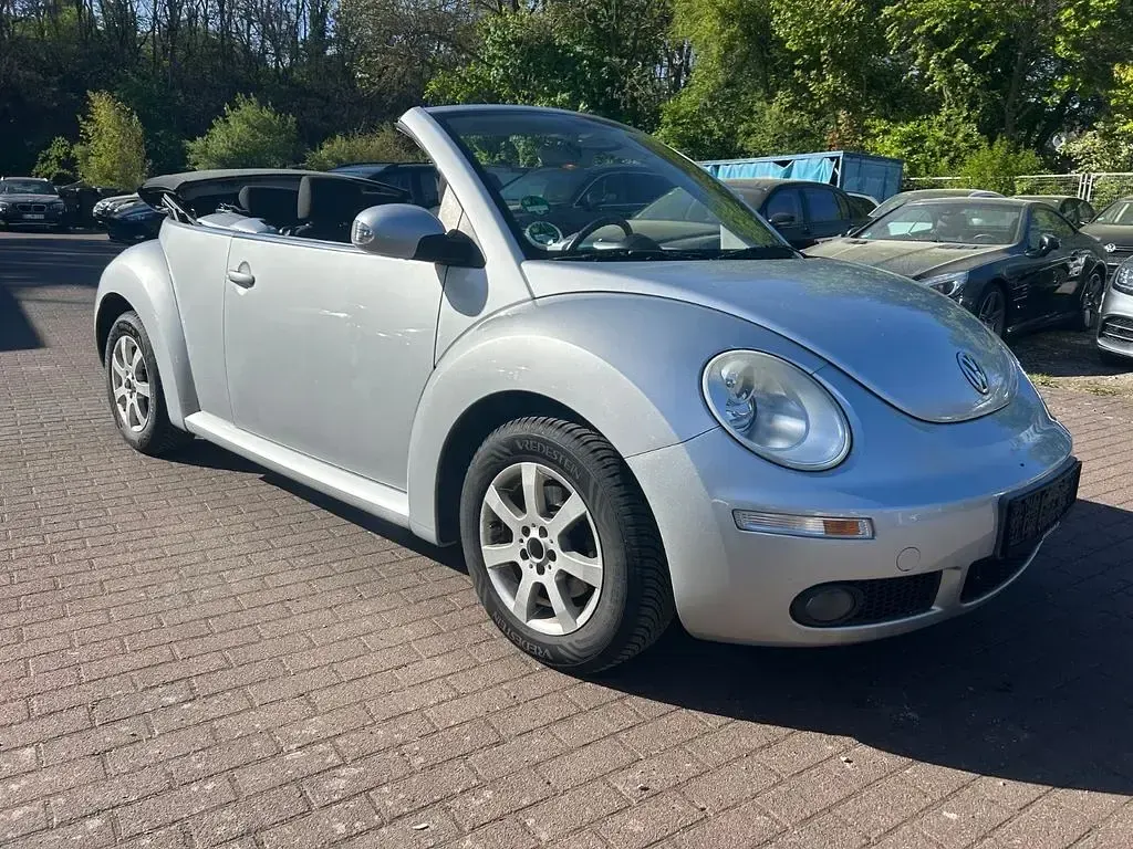 Używany VW New Beetle Cabriolet 105 KM (77 kW) 2007 Srebrny Kabriolet