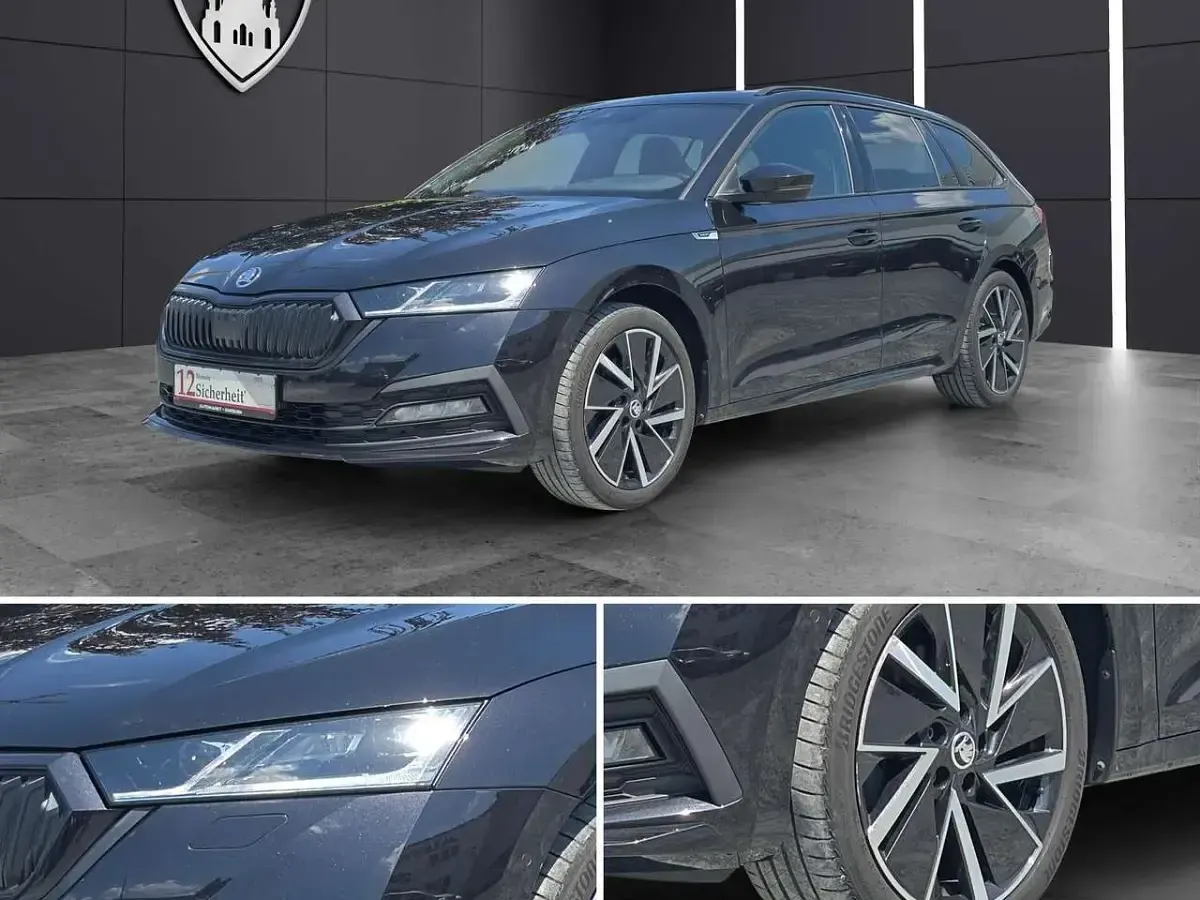 Gebraucht Skoda Octavia SportLine 190 PS (139 kW) 2022 Schwarz Limousine