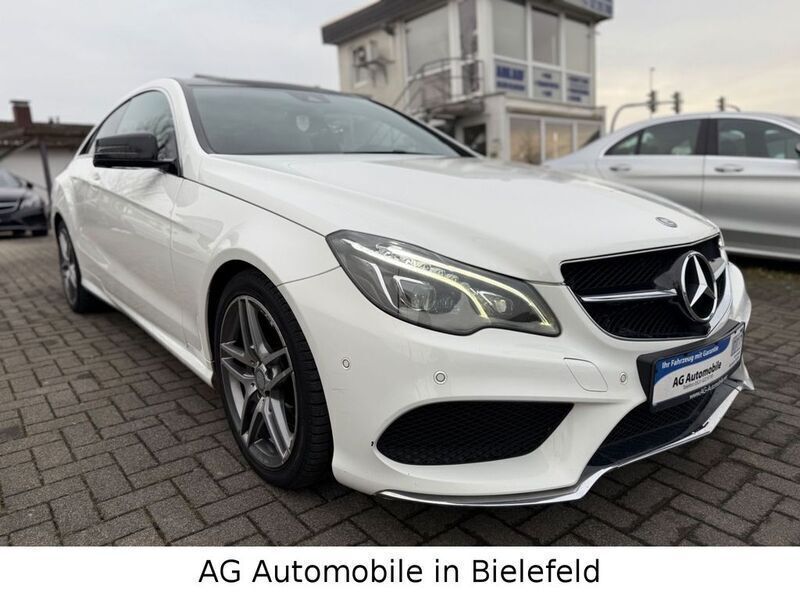 Weiß Gebraucht 2015 Mercedes E220 AMG line Coupé | 16.499 € (Etwas zu teuer) - Bild 1/4