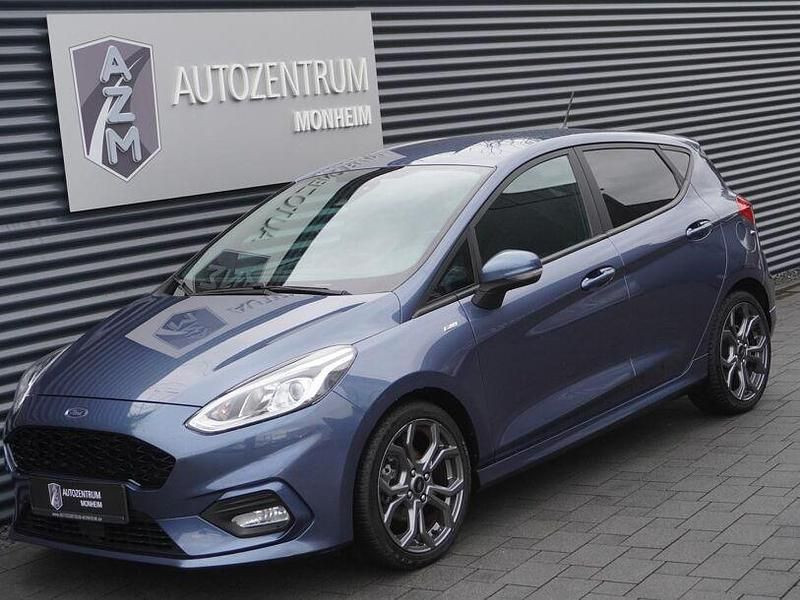 Gebraucht Ford Fiesta ST-Line 140 PS (102 kW) 2019 Chromablau metallic Limousine