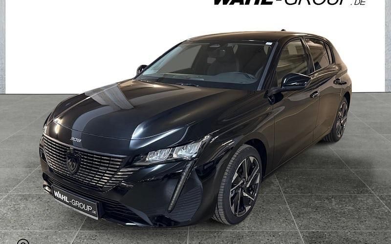 Neu Peugeot 308 Allure 136 PS (100 kW) 2025 Schwarz Limousine