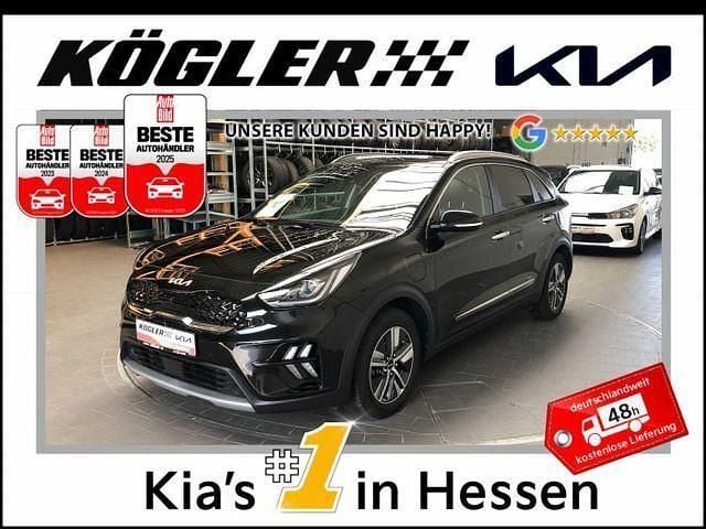 Auroraschwarz (metallic) Gebraucht 2022 Kia Niro Spirit SUV | 24.440 € (Guter Preis) - Bild 1/3