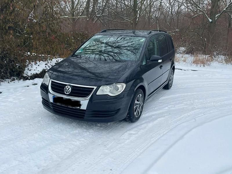Gebraucht VW Touran United 170 PS (125 kW) 2008 Schwarz Van / Kleinbus