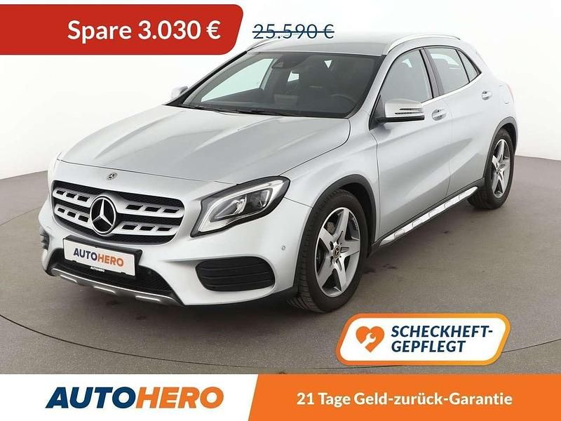 Iridiumsilber Gebraucht 2020 Mercedes GLA250 AMG line SUV | 22.560 € (Superpreis) - Bild 1/4