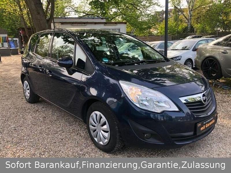 Gebraucht Opel Meriva 101 PS (74 kW) 2011 Blau (metallic) Van / Kleinbus