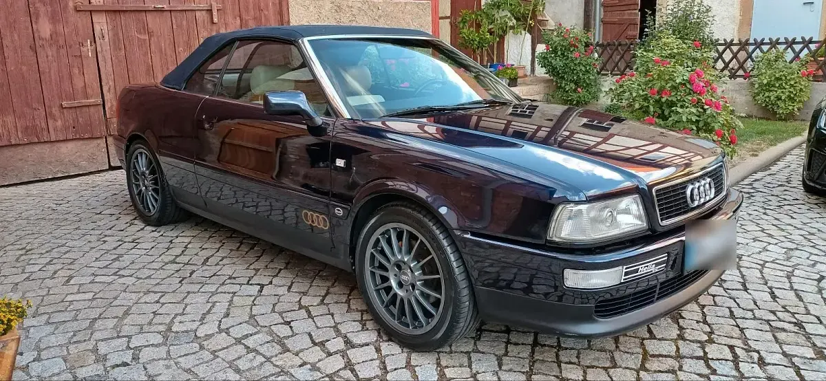 Gebraucht Audi 80 174 PS (127 kW) 1997 Blau Cabrio