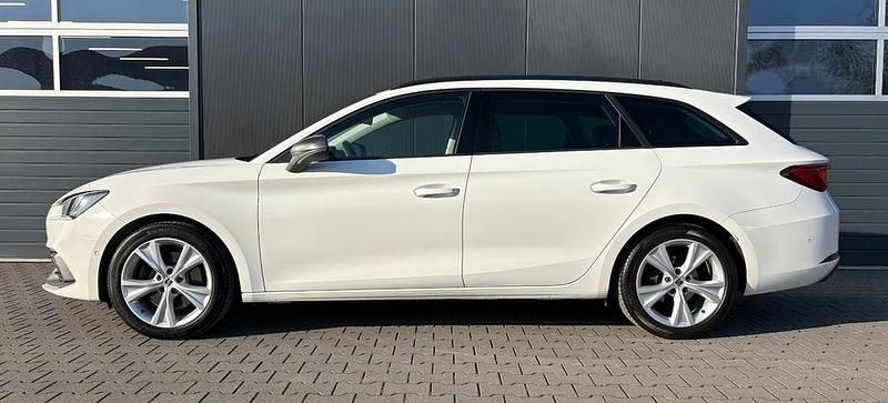 Gebraucht Seat Leon FR-Line 150 PS (110 kW) 2021 Weiß Limousine