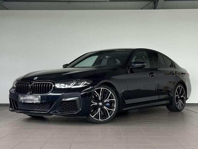 Carbonschwarz Gebraucht 2021 BMW 550 Limousine | 49.580 € (Etwas zu teuer) - Bild 1/4