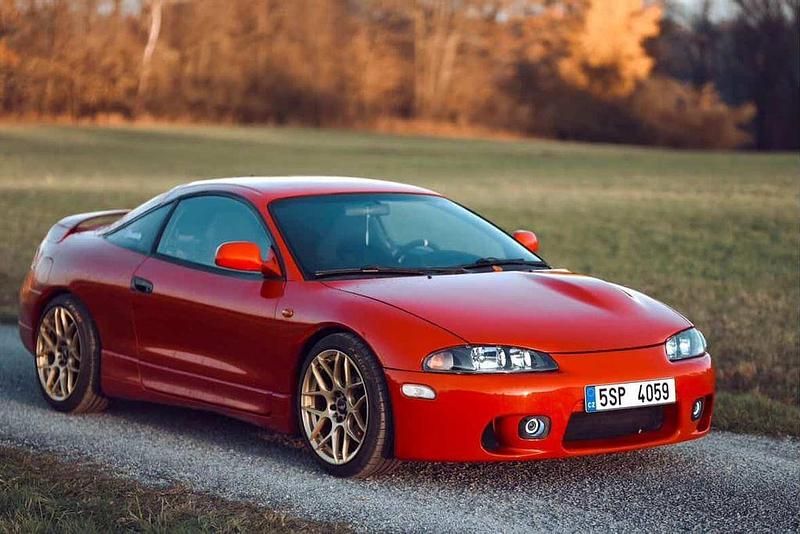 Gebraucht Mitsubishi Eclipse 145 PS (106 kW) 1996 Rot Coupé