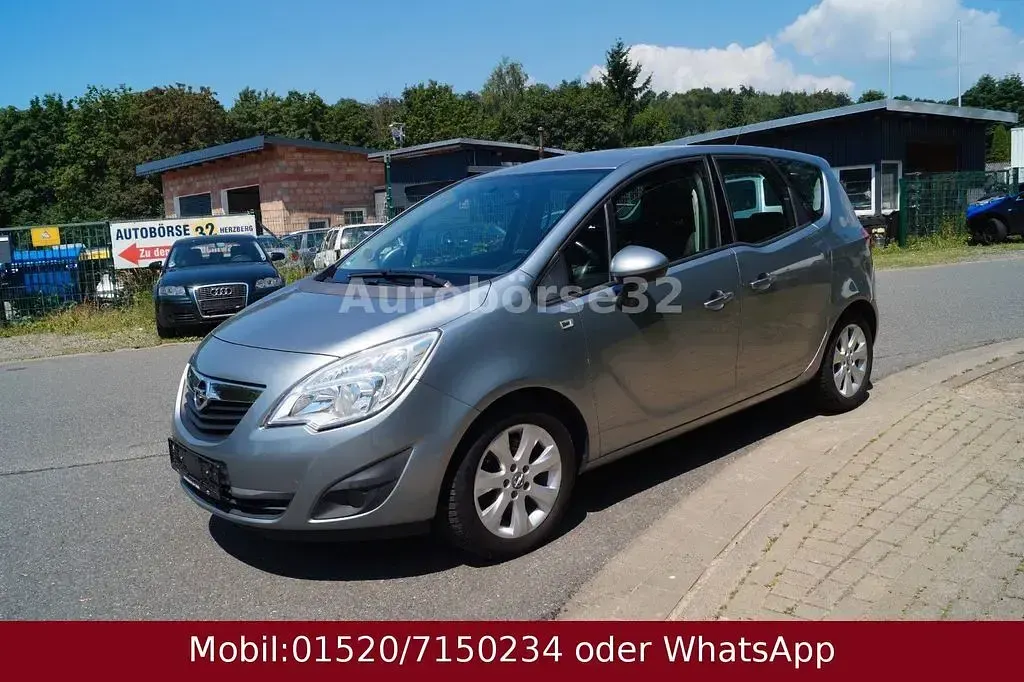 Gebraucht Opel Meriva Edition 120 PS (88 kW) 2012 Grün Van / Kleinbus