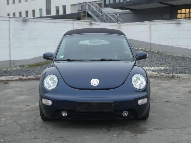 Gebraucht VW New Beetle Cabriolet 75 PS (55 kW) 2003 Royal navy perleffekt Cabrio