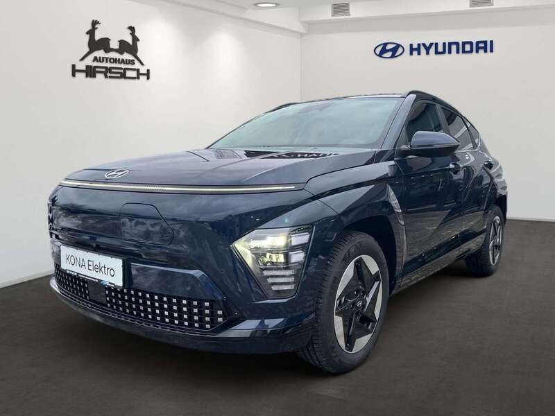 Blau Neu 2024 Hyundai Kona Trend SUV | 34.990 € (Superpreis) - Bild 1/4