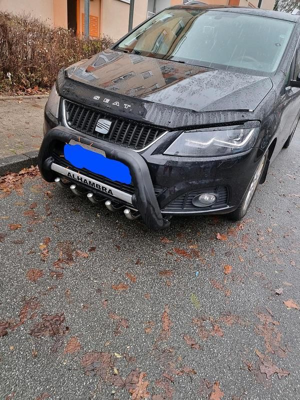 Gebraucht Seat Alhambra 170 PS (125 kW) 2012 Schwarz Van / Kleinbus