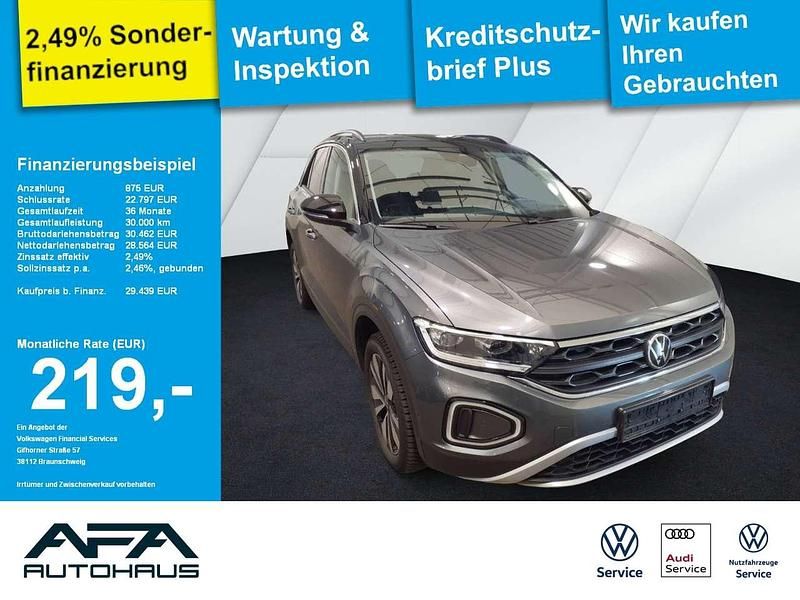 Grau Gebraucht 2025 VW T-Roc Goal SUV | 29.439 € (Superpreis) - Bild 1/3