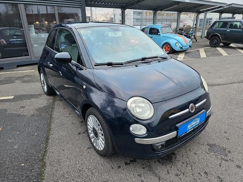 Gebraucht Fiat 500 Lounge 69 PS (50 kW) 2011 Blu lancia/suggestivo/fontana Kleinwagen