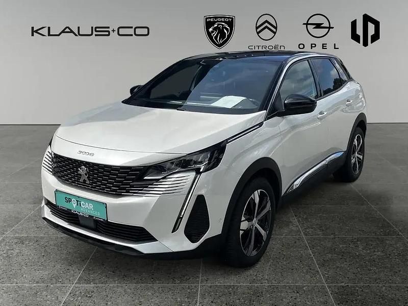 Weiß Gebraucht 2023 Peugeot 3008 Allure Limousine | 27.990 € (Etwas zu teuer) - Bild 1/3