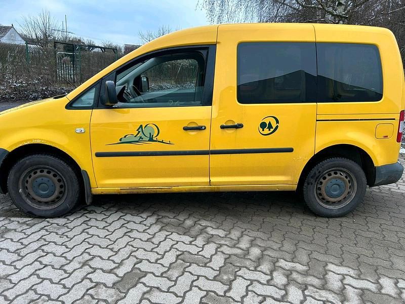 Gebraucht VW Caddy 70 PS (51 kW) 2007 Gelb Van / Kleinbus
