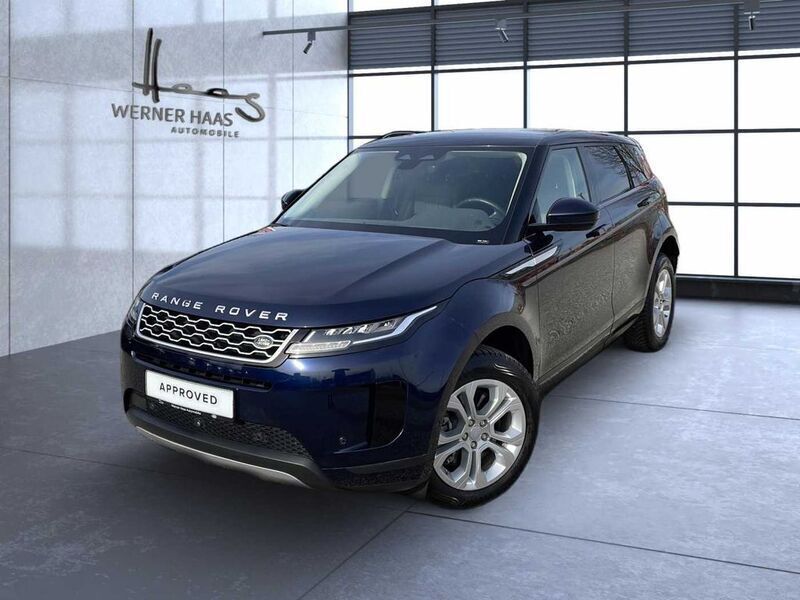 Blau Gebraucht 2020 Land Rover Range Rover evoque S SUV | 35.490 € (Teuer) - Bild 1/4