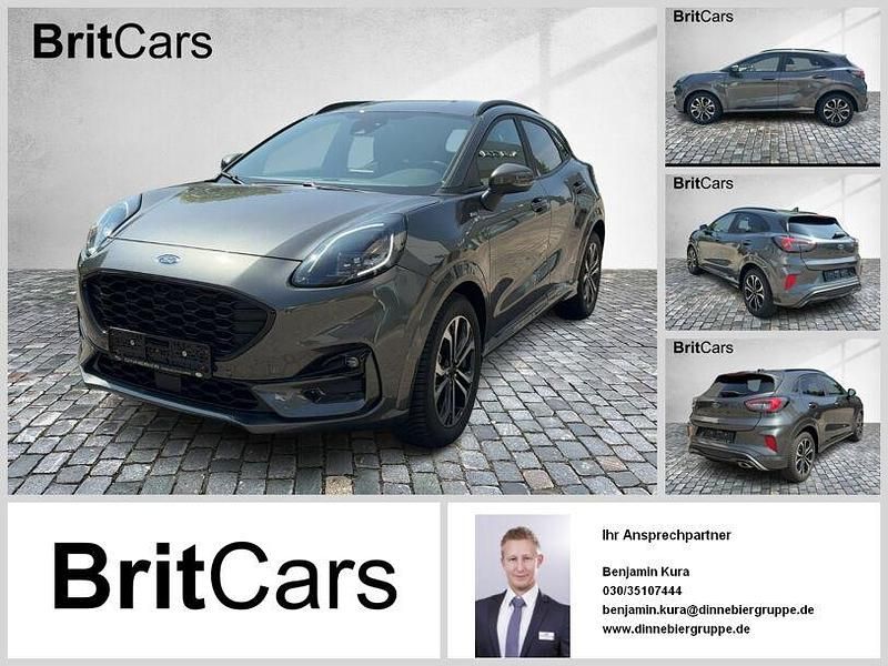 Grau (metallic) Gebraucht 2024 Ford Puma ST-Line X SUV | 25.090 € (Guter Preis) - Bild 1/4