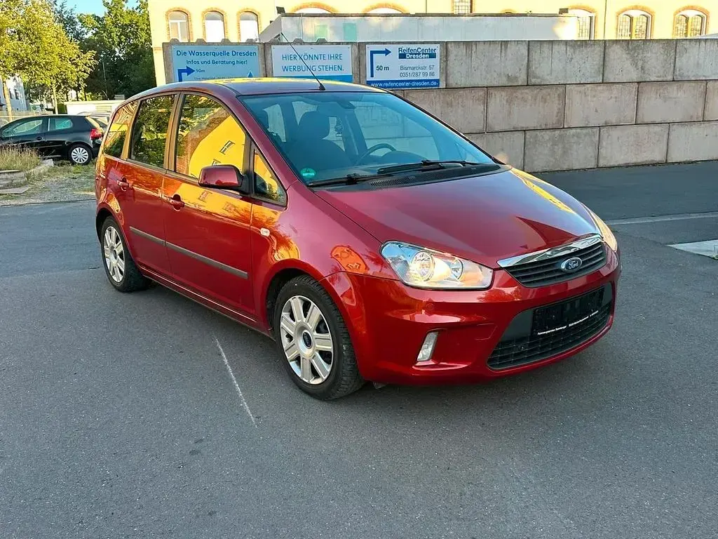 Gebraucht Ford C-MAX Ambiente 109 PS (80 kW) 2007 Rot Van / Kleinbus
