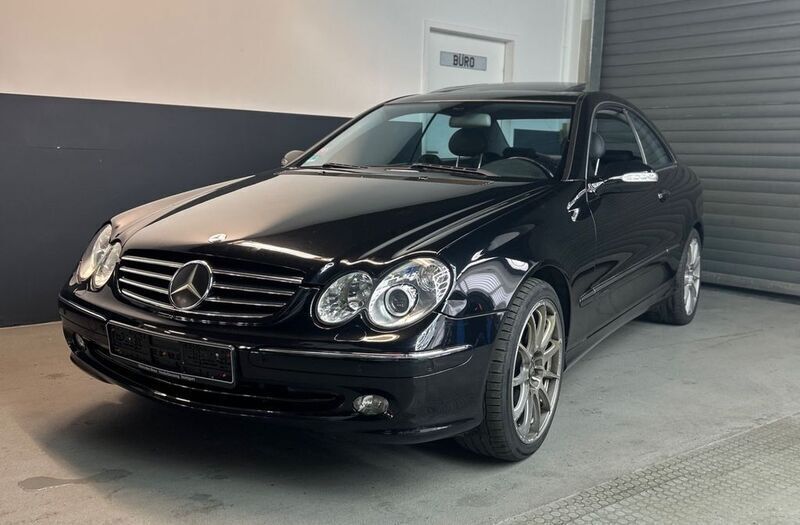 Schwarz Gebraucht 2002 Mercedes CLK500 Coupé | 6.990 € (Superpreis) - Bild 1/4