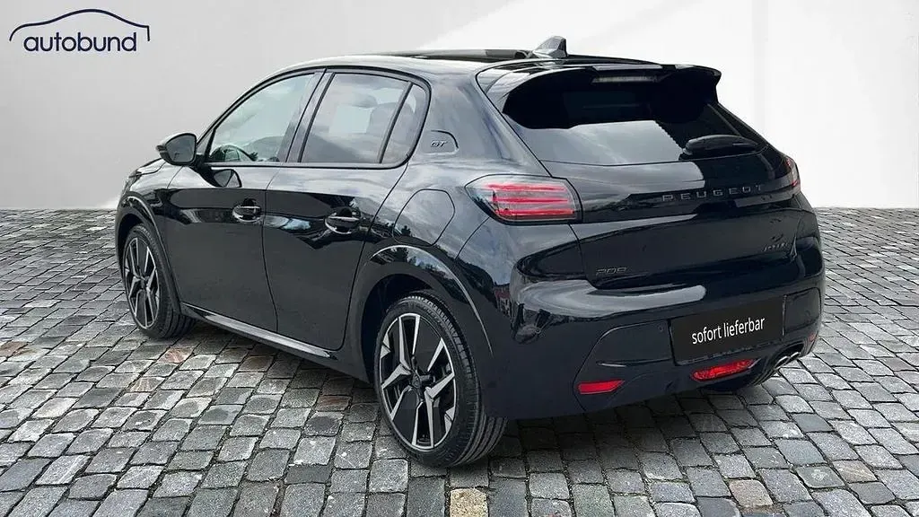 Neu Peugeot 208 GT 145 PS (106 kW) 2025 Schwarz Kleinwagen