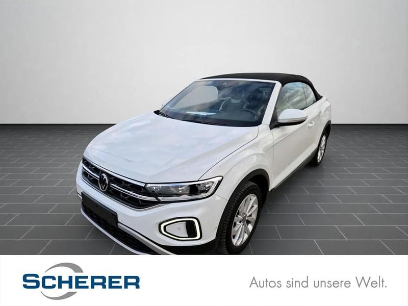 Gebraucht VW T-Roc Style 150 PS (110 kW) 2022 Pure white schwarz SUV