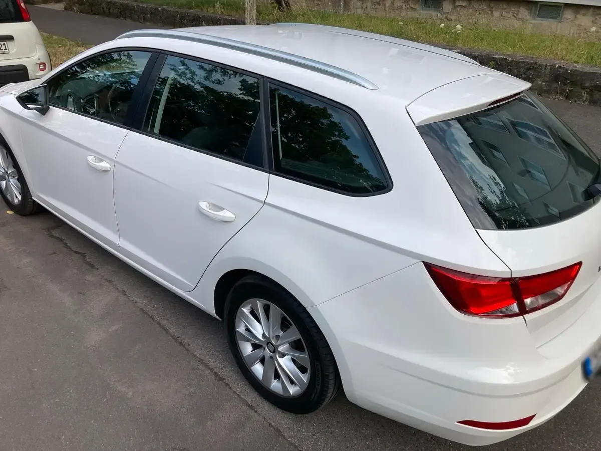 Gebraucht Seat Leon 125 PS (91 kW) 2018 Weiß Kombi