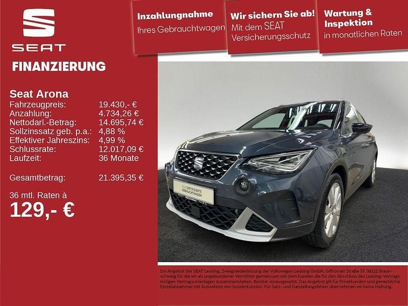 Gebraucht Seat Arona 110 PS (80 kW) 2024 Magnetic tech (metallic) SUV